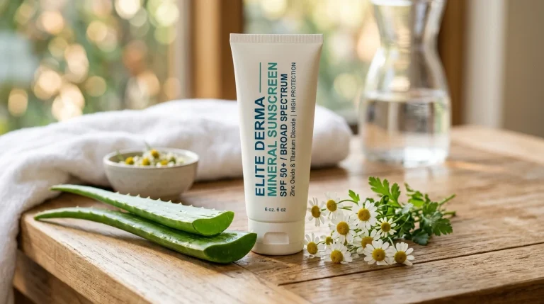 Opalovací krém proti sluneční alergii: Kompletní ochrana | SoláriumProfi.cz 5 Šetrný minerální krém proti sluneční alergii s aloe vera a heřmánkem